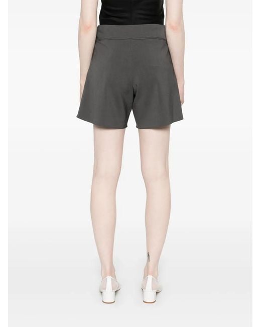 Low Classic Gray Pleated Shorts