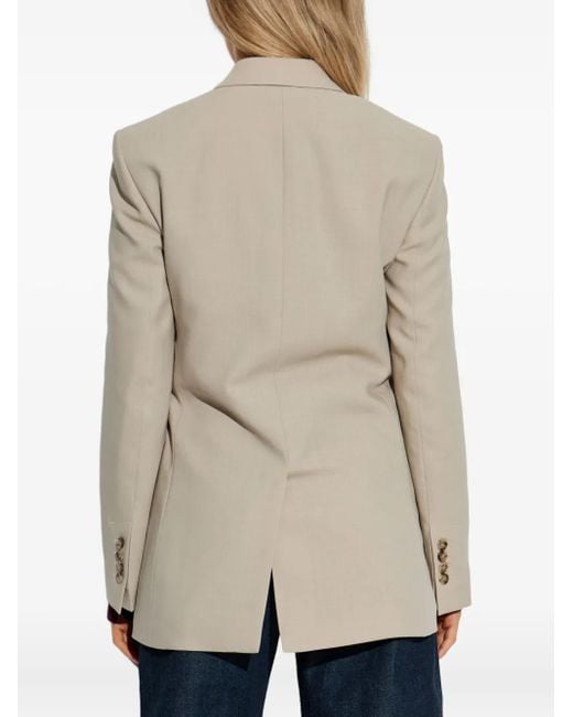 AMI Natural Double-Breasted Jacket