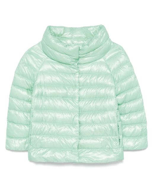 Herno Green Sofia Puffer Jacket