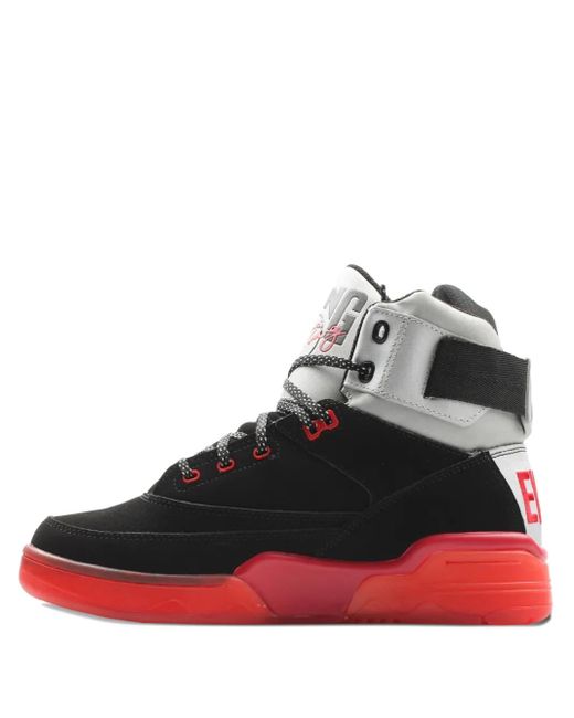 Ewing Red 33 Hi Trainers