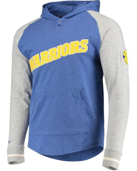 メンズ Mitchell & Ness Nba Golden State Warriors Slugfest "blue/grey" パーカー