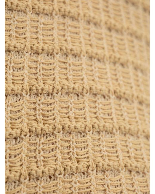 By Malene Birger Natural Charmina Knitted Cotton-blend Sweater