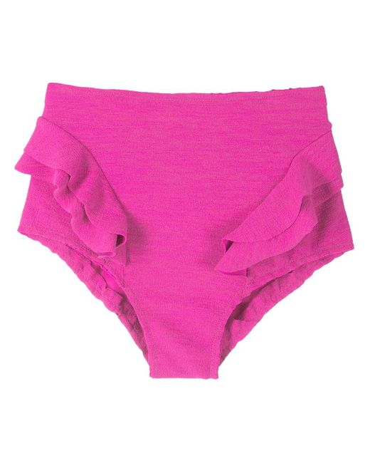 Slip Bikini A Vita Alta di Clube Bossa in Pink