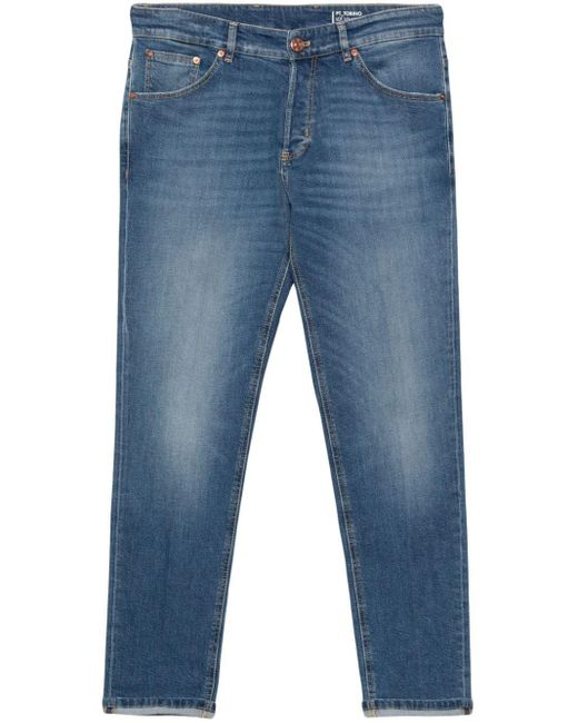 PT Torino Blue Reggae Slim-cut Jeans for men
