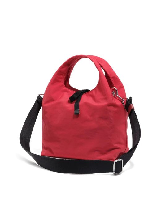 Bimba Y Lola Red Drawstring Tote Bag