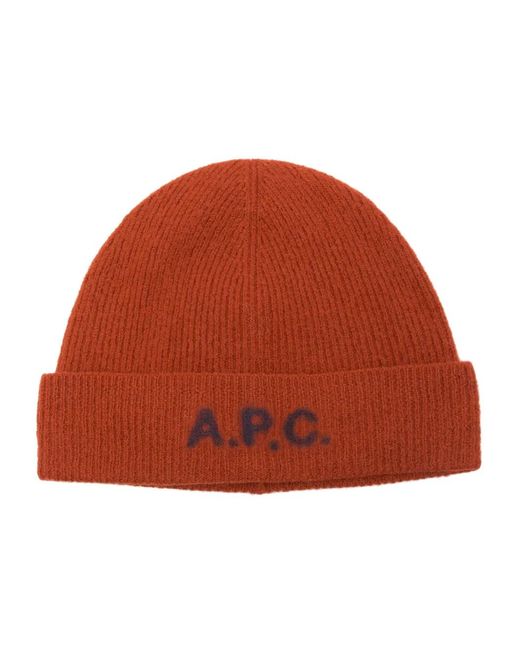 Berretto Harry di A.P.C. in Red da Uomo
