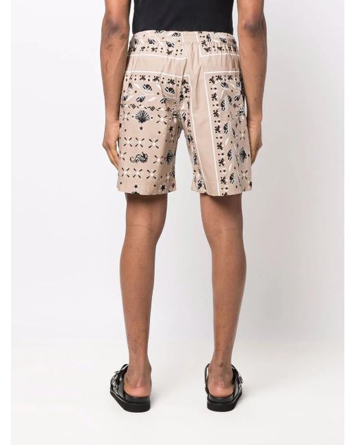 Bermudas Con Estampado De Cachemira MSGM de hombre de color Natural