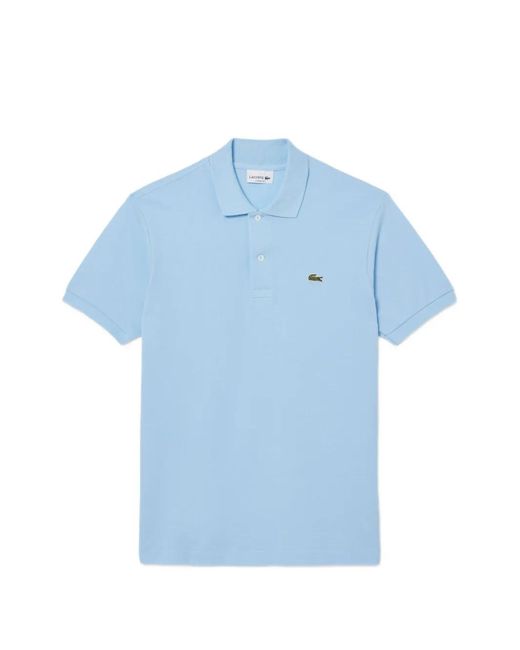 Lacoste Blue Panorama Pique Polo Shirt for men