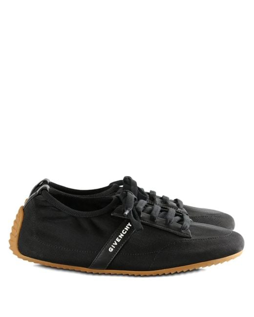 Givenchy Lace-up Nylon Trainers Black