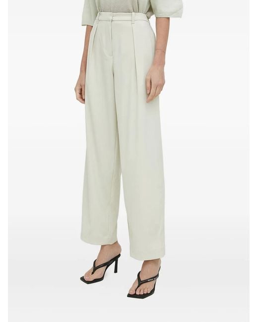 Samsøe & Samsøe Natural Pleated Trousers