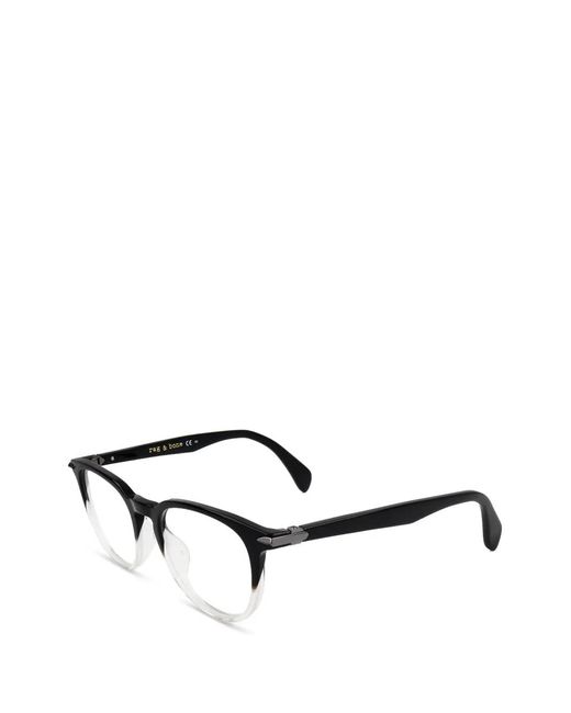 Rag & Bone White Round-Frame Glasses for men