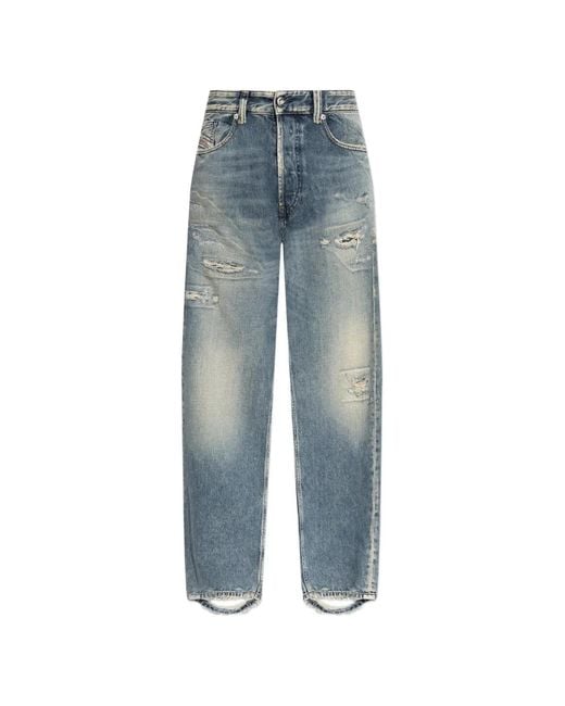 DIESEL Blue 2024 D-Macs Jeans for men