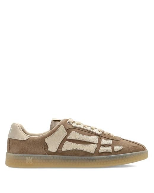 メンズ Amiri Pacific Bones Sneakers Brown