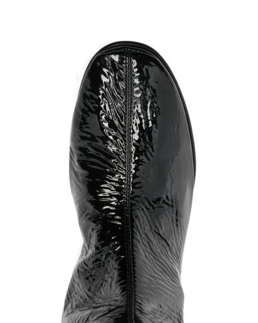 Alberta Ferretti Black Pointed Boots