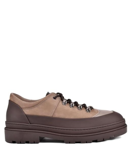 メンズ Brunello Cucinelli レースアップ スニーカー Brown
