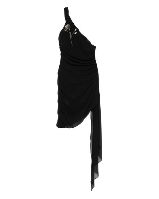 Robe À Design Asymétrique À Une Épaule GIUSEPPE DI MORABITO en coloris Black