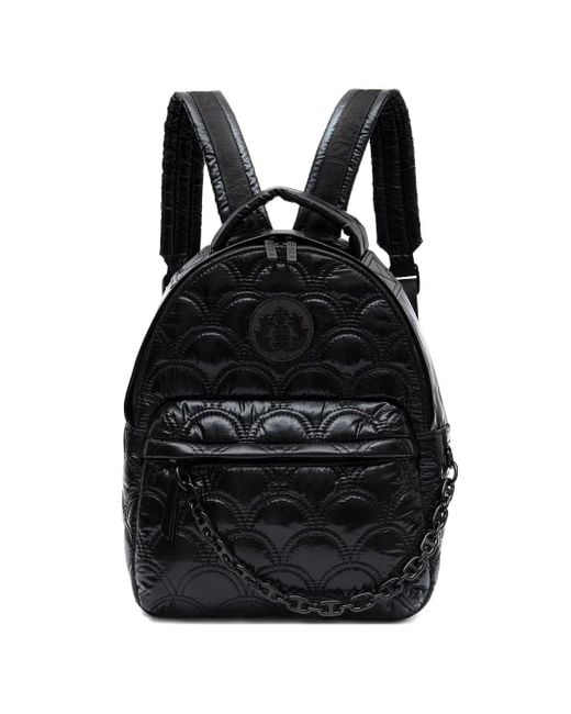 Mochila acolchada Isla de color Black
