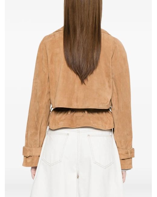 S.W.O.R.D Natural Belted Trench Jacket