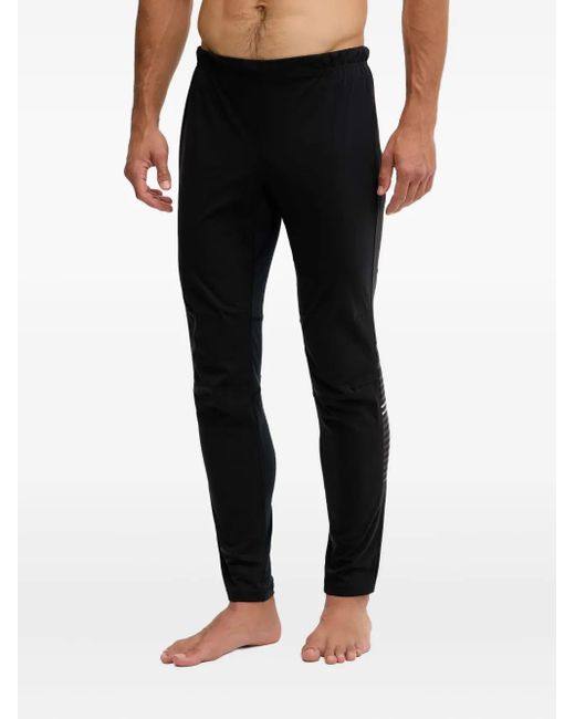Rossignol Black Poursuite Logo-Stripe Trousers for men
