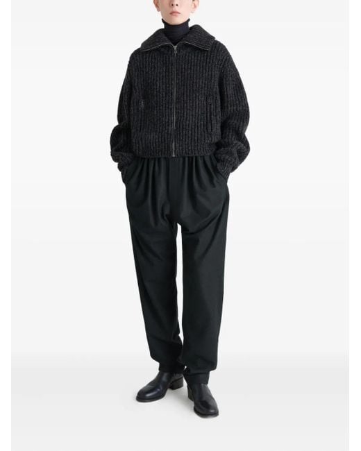 Lemaire Black Drawstring Pant