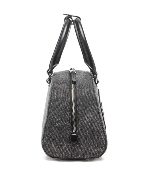 DIESEL Black 1Dr Dome Top-Handle Tote Bag