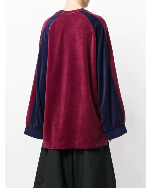 Fenty Purple V-Neck Sweatshirt