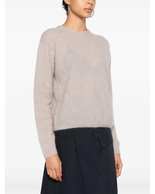 Herno Natural Logo-Plaque Sweater