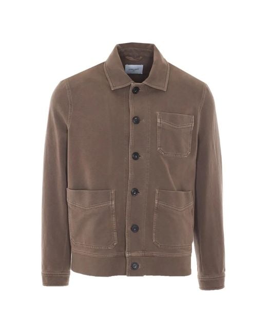Chaqueta Work Con Botones Circolo 1901 de hombre de color Brown