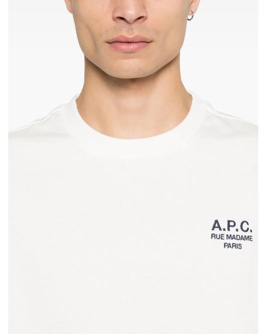 A.P.C. White T-Shirts And Polos for men