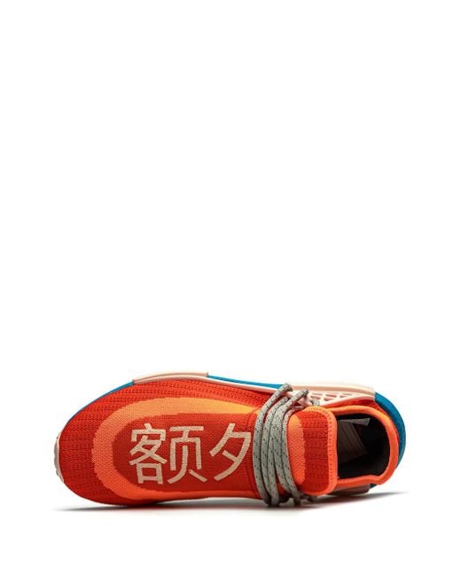 Adidas Red X Pharrell Williams Baskets Hu Nmd Ntwrk