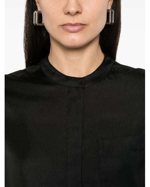 Loulou de Saison Eden ブラウス Black
