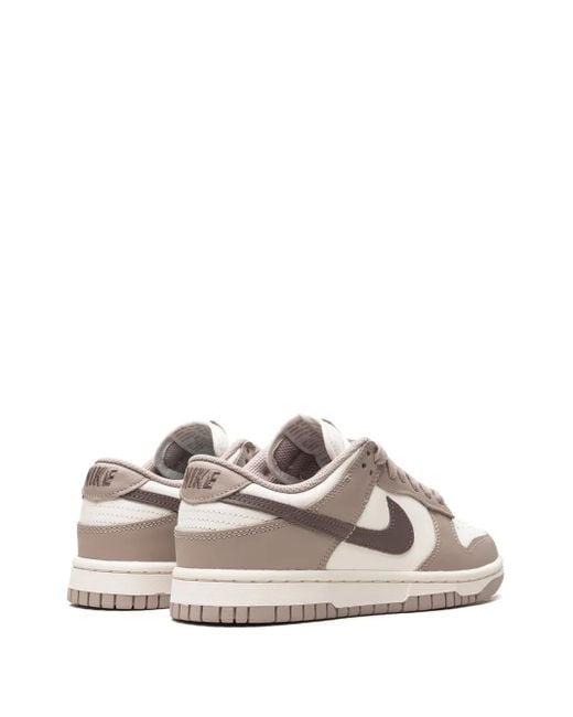 Nike White Dunk Low "Diffused Taupe" Sneakers