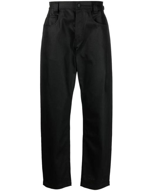 44 Label Group Black Eigengrau Straight-Leg Jeans