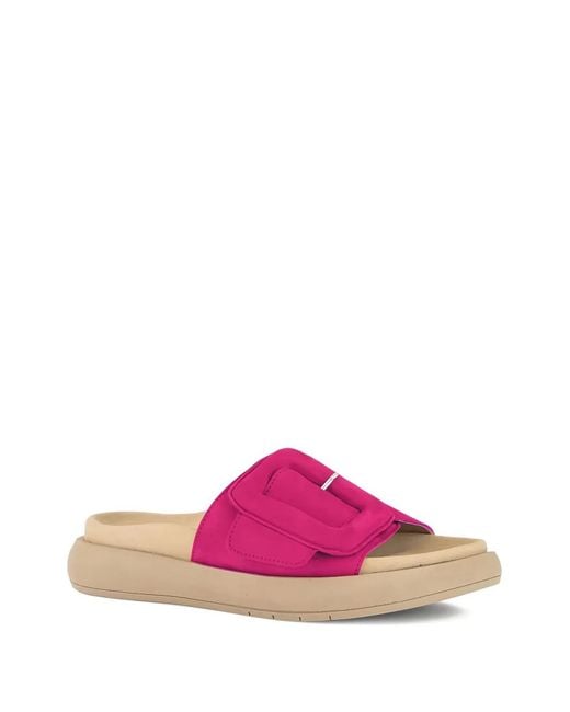 Gabor Pink Adios Flat Sandals