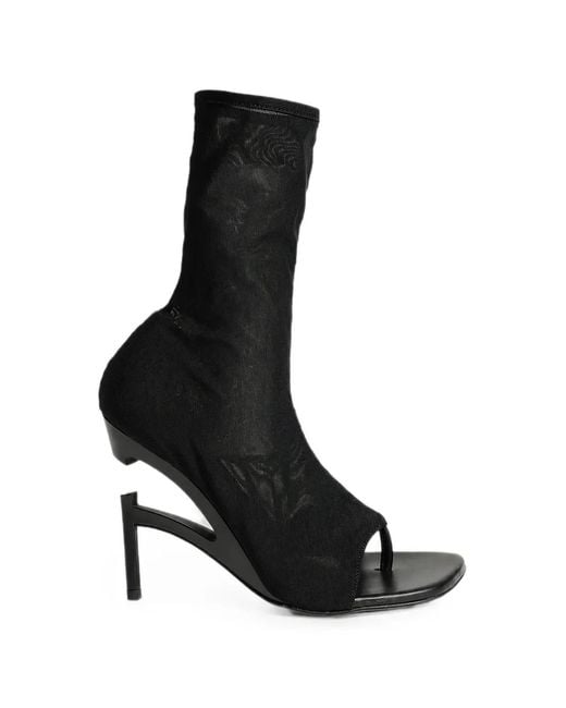 B1ARCHIVE Black Sandalen Mit Mesh-Einsatz