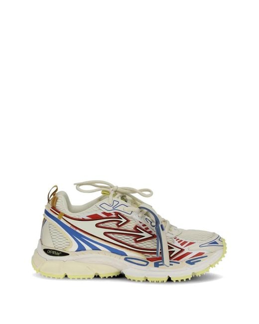 Off-White c/o Virgil Abloh White Be Right Back Arrow Lace-Up Sneakers for men