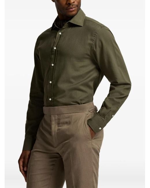 メンズ Ralph Lauren ロングスリーブ シャツ Green