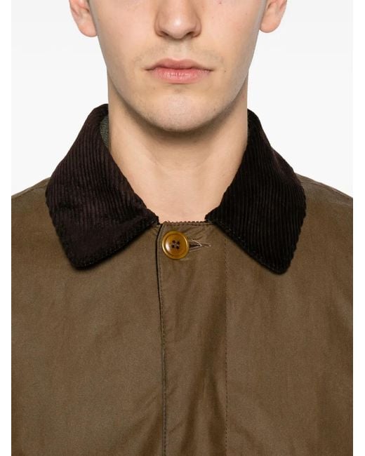 Baracuta The Original Barbour Mantel mit Schottenkaro in Green für Herren