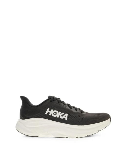 Hoka One One White Clifton 9 Sneakers
