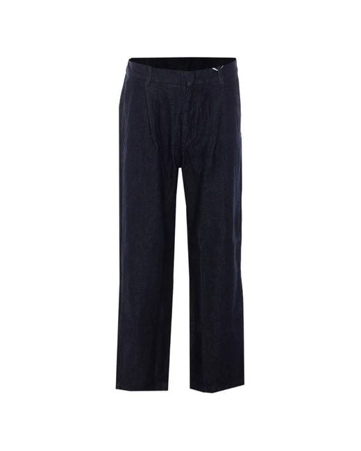 NN07 Blue Kay Organic Cotton Trousers for men