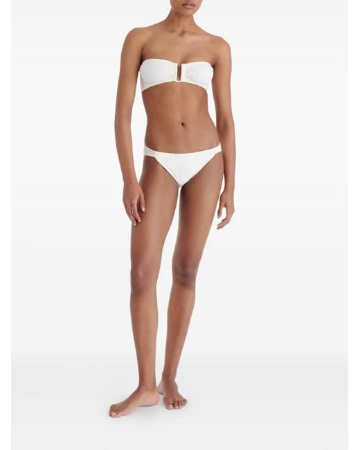 Eres White Bas De Bikini Cavale