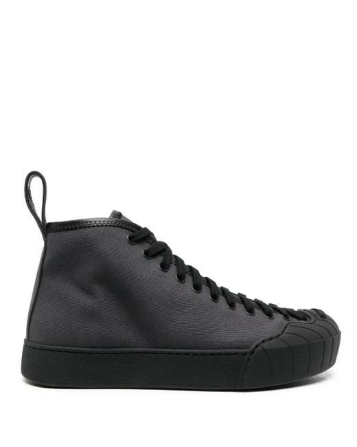 Sunnei Black Isi High-Top Sneakers