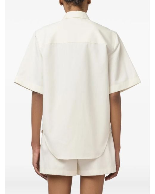 Tod's White Short-Sleeved Shirt