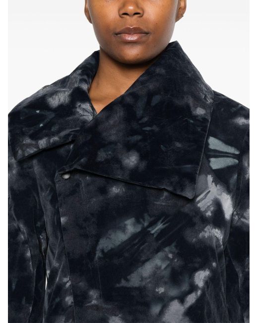 Asymmetric padded coat online