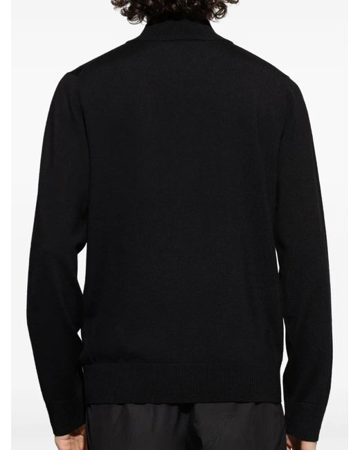 Paul Smith Blue Zip-Up Sweater for men