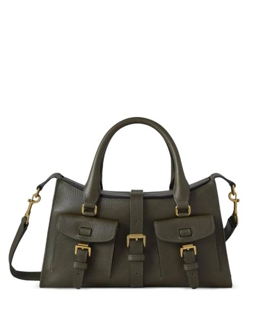 Mulberry Black Small Roxanne Buckle Tote Bag