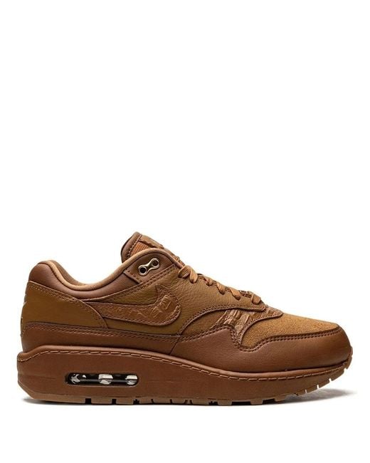 Nike Brown Air Max 1 '87 "Luxe Ale" Sneakers