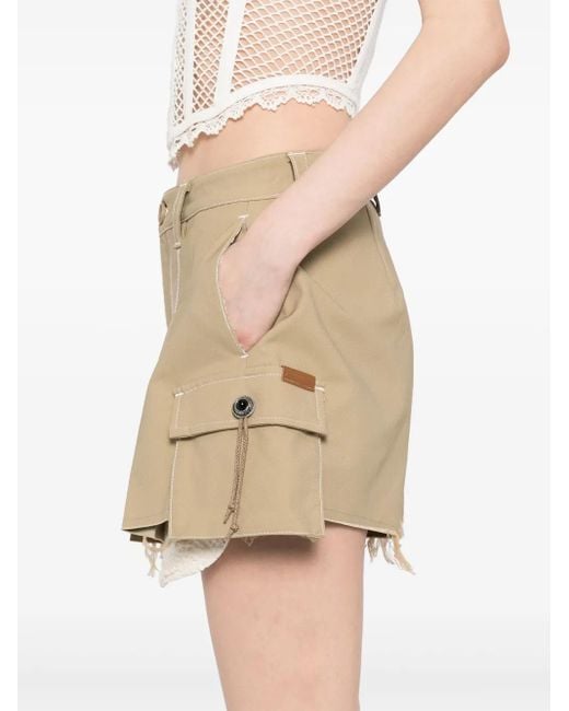 Musium Div. Natural Pleated Skort