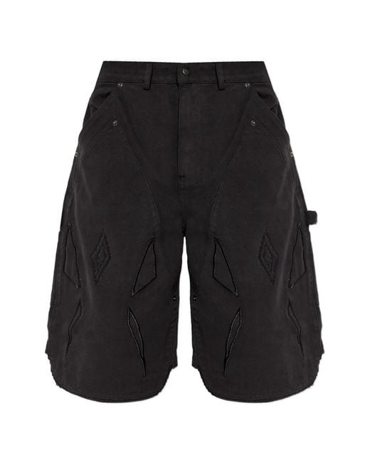 Umbro Gray Shinguard Canvas Shorts