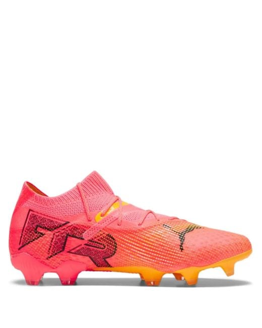 Botas Future Ultimate 7 FG AG Forever Faster Pack PUMA de hombre de color Pink